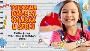 Priprema djece za polazak u školu!