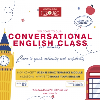 Naučite da govorite engleski prirodno i samouvjereno