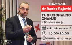 Prof. dr Ranko Rajović dolazi u Trebinje!